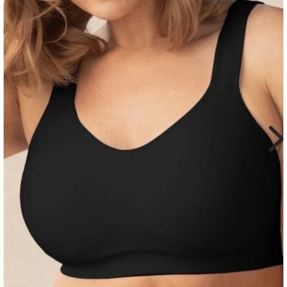 Truekind Everyday Comfort Straps Wireless Shaping Bra Black 3XL - Picture 1 of 6